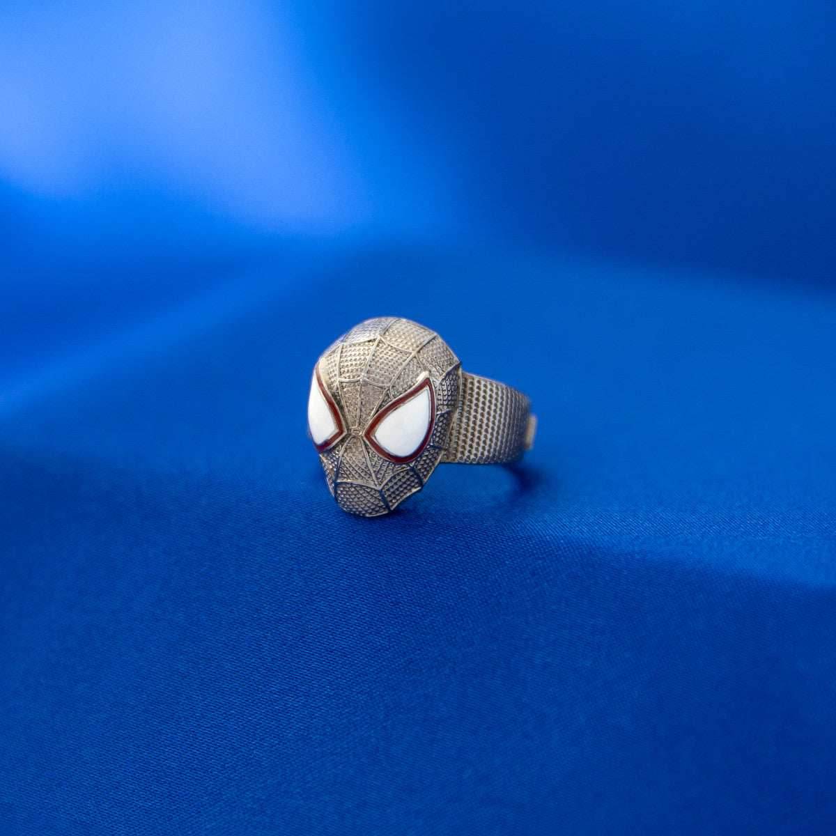 Marvel X RockLove SPIDER-MAN Miles Morales Mask Ring - Size 6