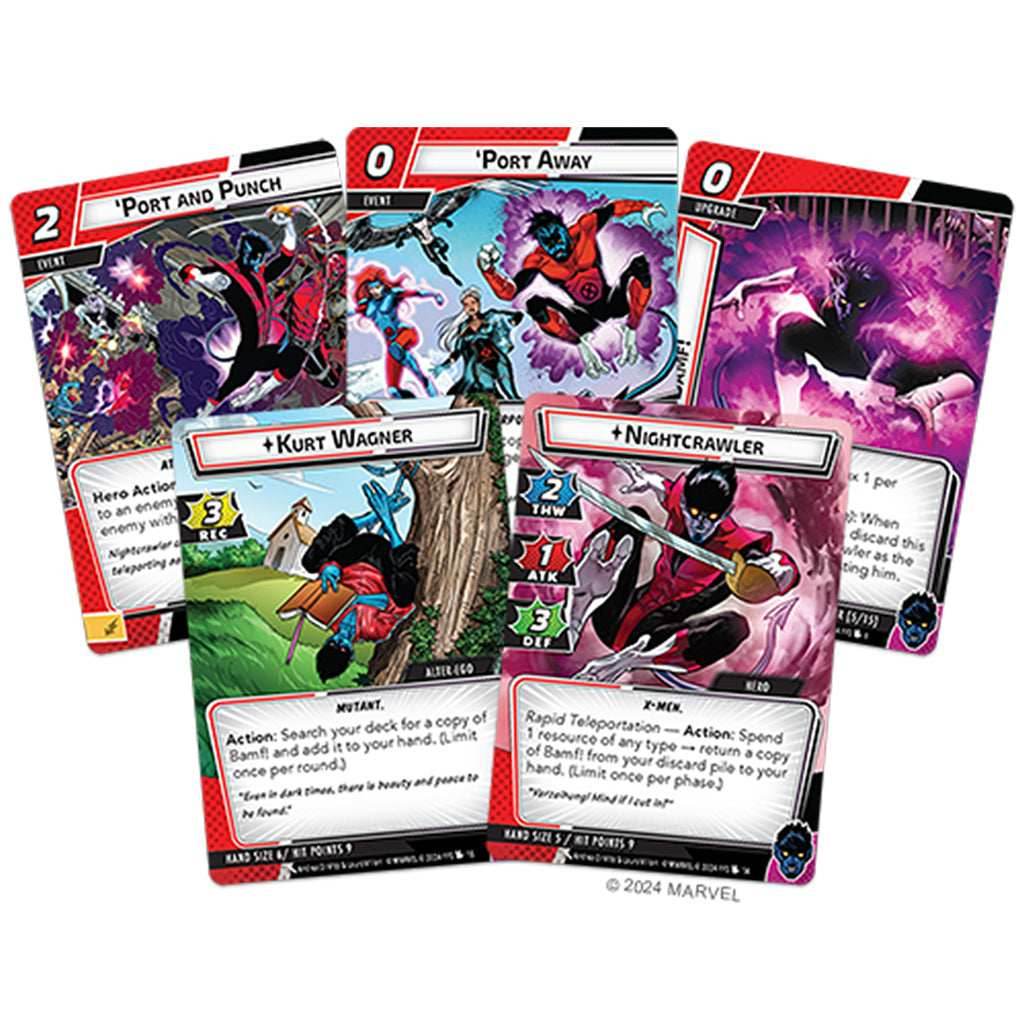 Marvel Champions LCG: Nightcrawler Hero Pack - 