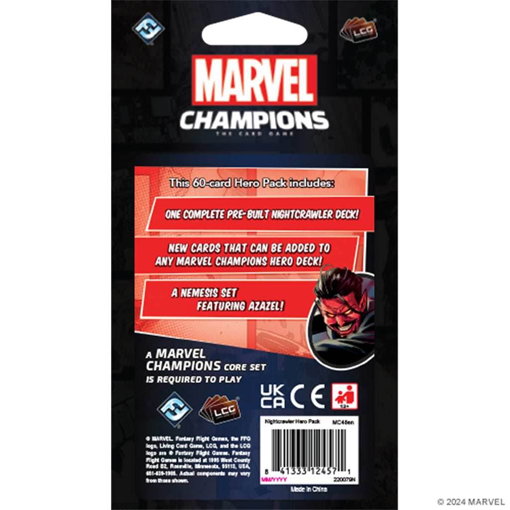 Marvel Champions LCG: Nightcrawler Hero Pack - 