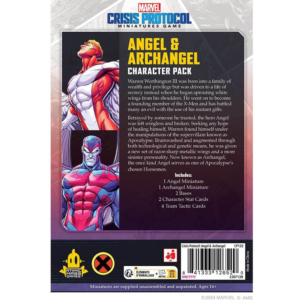 Marvel Crisis Protocol: Angel & Archangel Character Pack - 