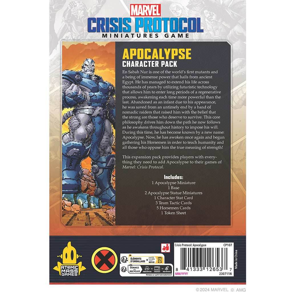 Marvel Crisis Protocol: Apocalypse Character Pack - 