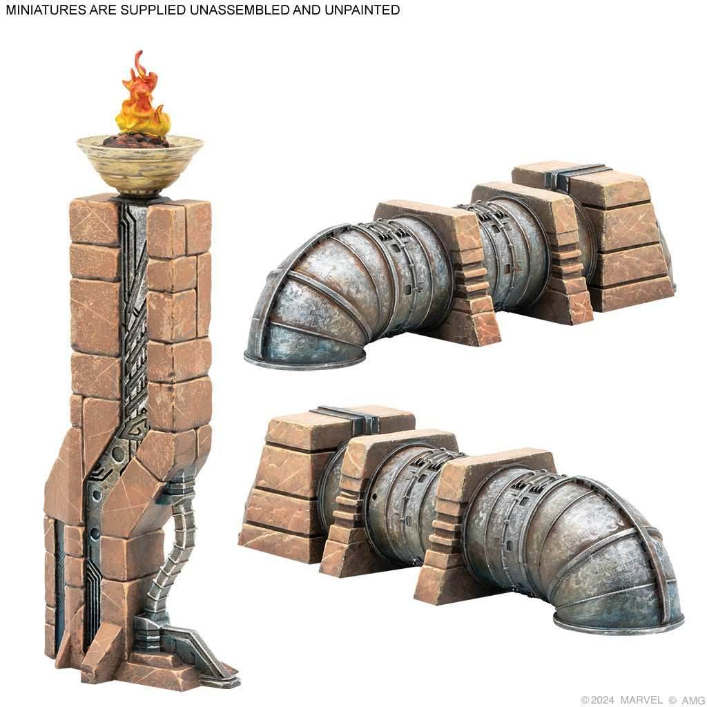 Marvel Crisis Protocol: Dark Future Terrain Pack - 