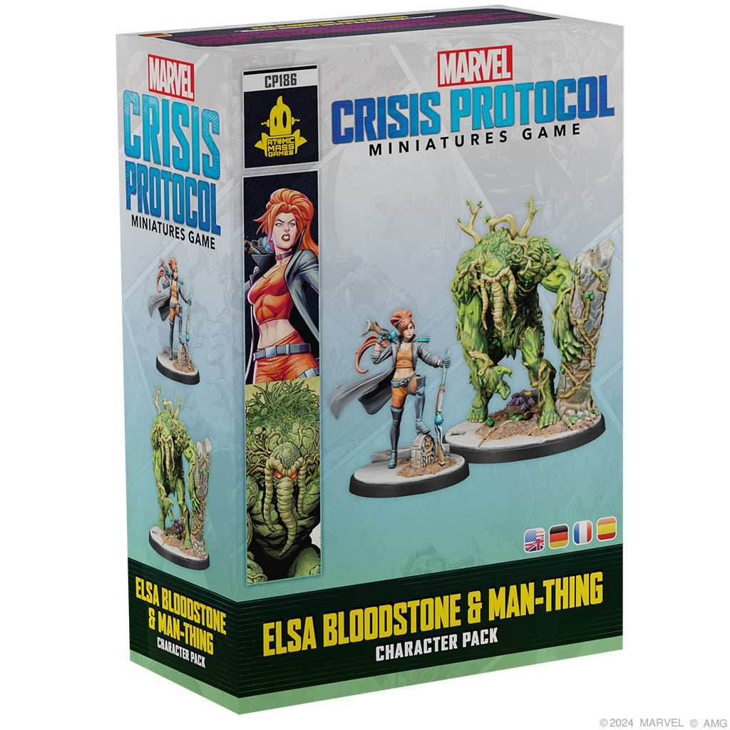 Marvel Crisis Protocol: Elsa Bloodstone & Man-Thing Character Pack - 
