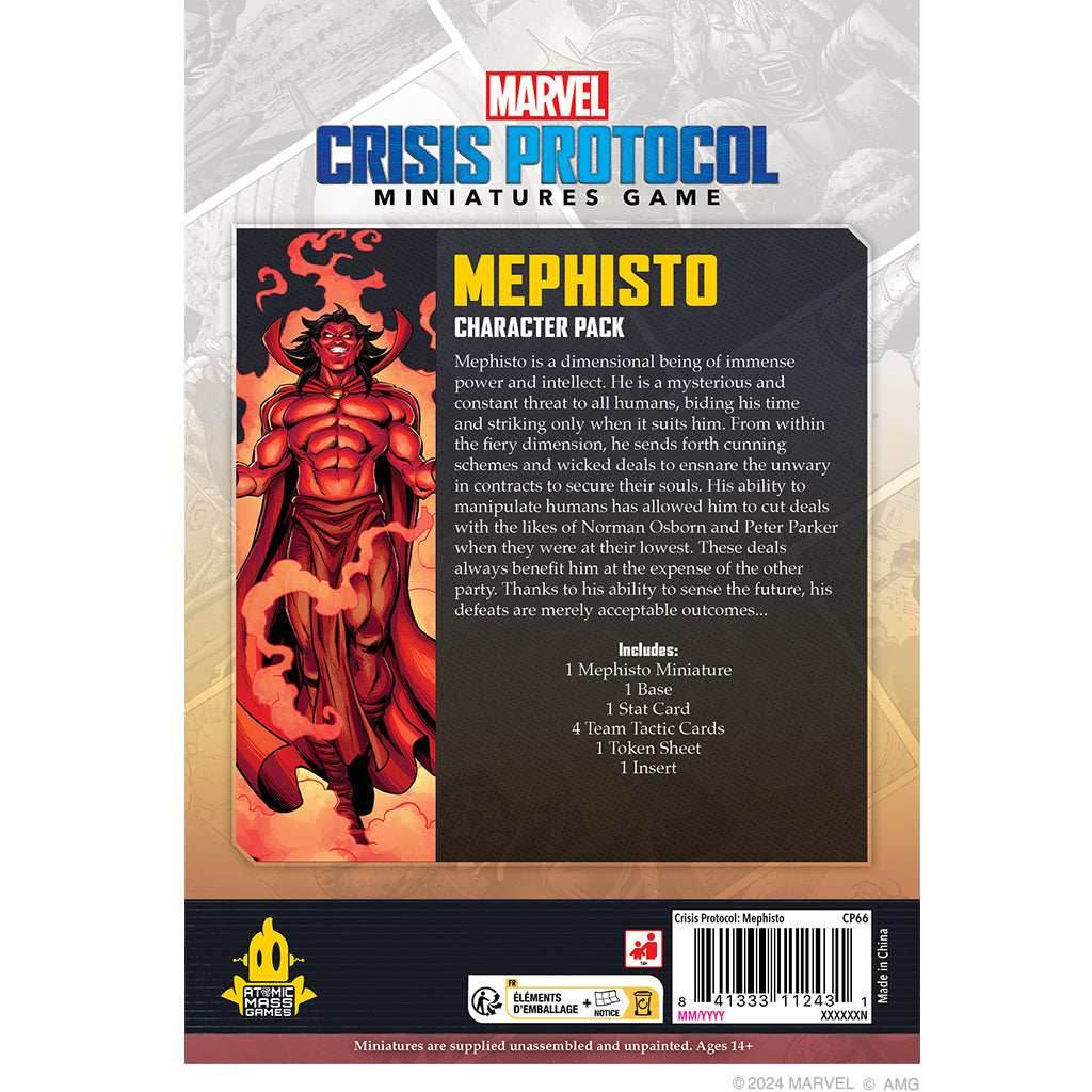 Marvel Crisis Protocol: Mephisto Character Pack - 
