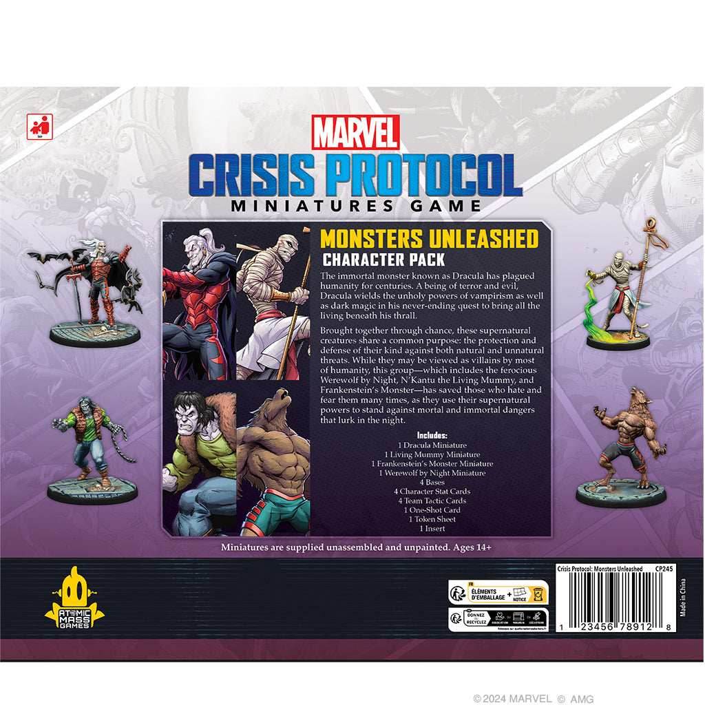 Marvel Crisis Protocol: Monsters Unleashed Character Pack - 