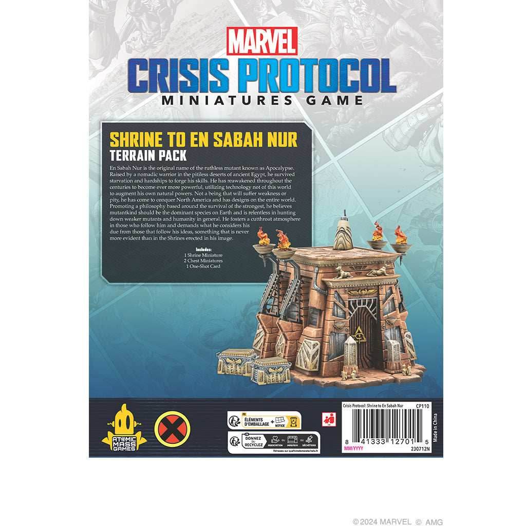 Marvel Crisis Protocol: Shrine to En Sabah Nur Terrain Pack - 
