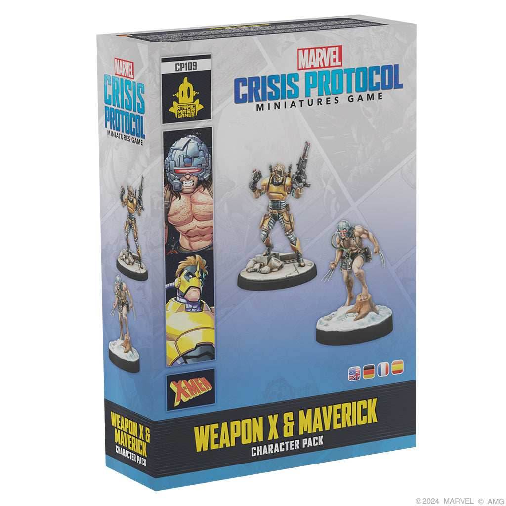 Marvel Crisis Protocol: Weapon X & Maverick Character Pack - 