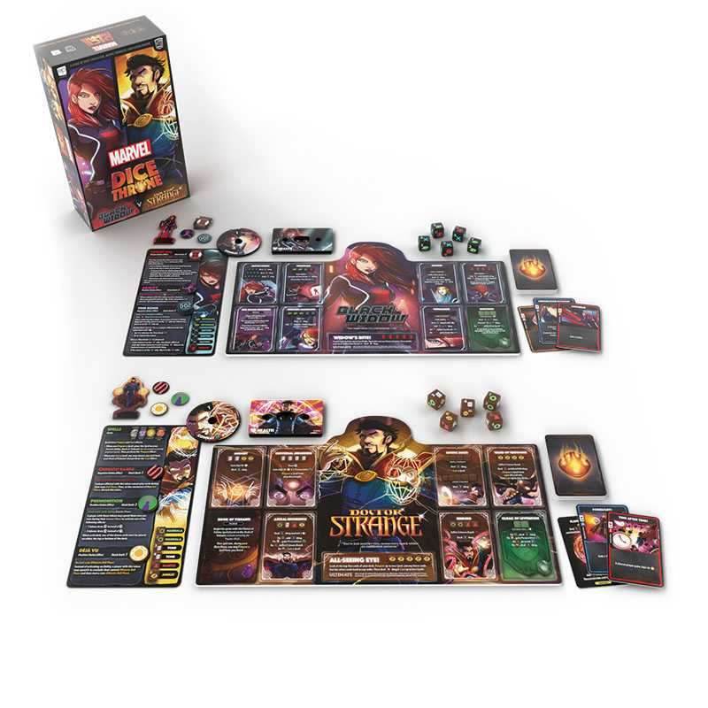 Marvel Dice Throne: 2-Hero Box - Black Widow and Doctor Strange - 