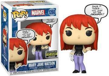 Pop! Marvel: Spider-Man - Mary Jane Watson (With Speech Bubble) Entertainment Earth Exclusive - 