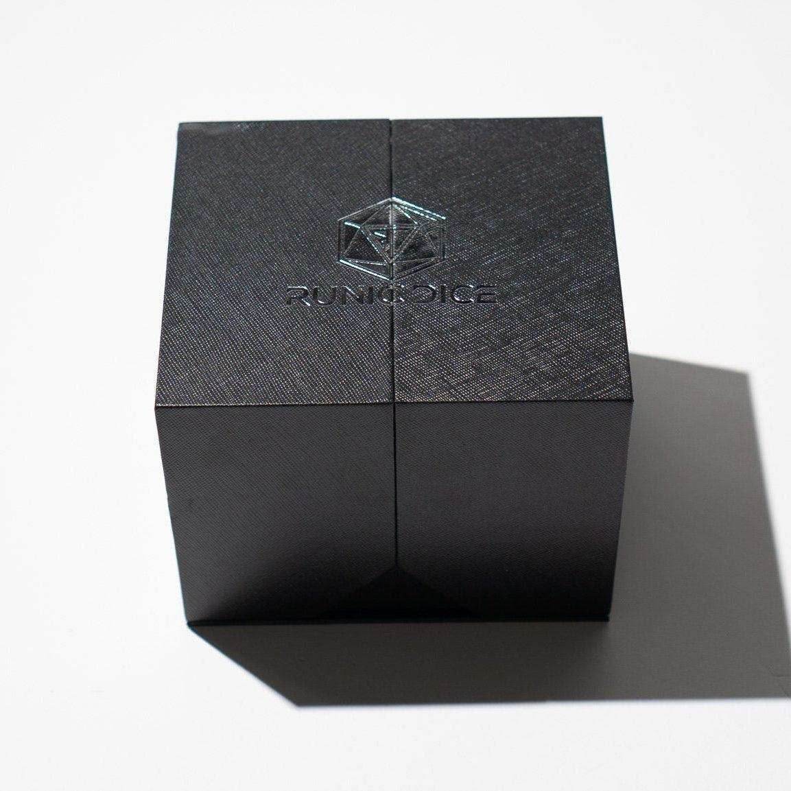 Massive Gold And Glitter Fireball Liquid Core 95MM Chonk Handmade Resin Dice And Box - Only 1 D20