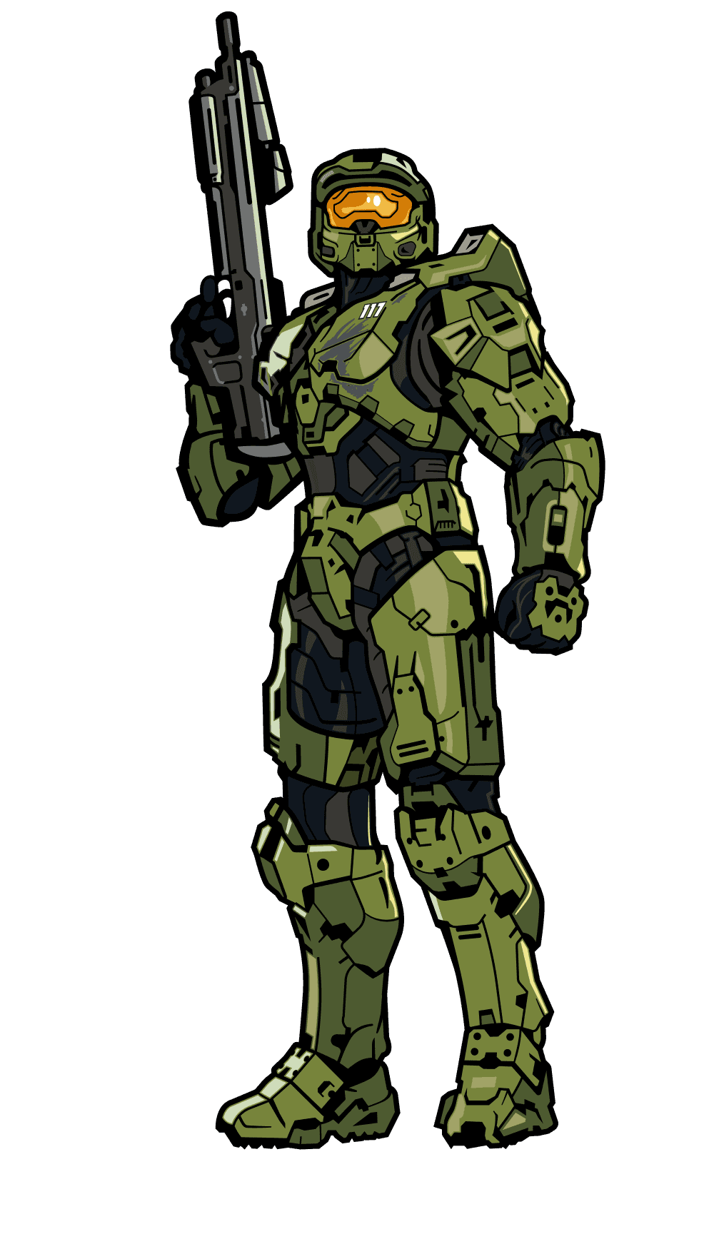 FiGPiN: Halo Infinite - Master Chief [Standing w/Rifle] #80 - 