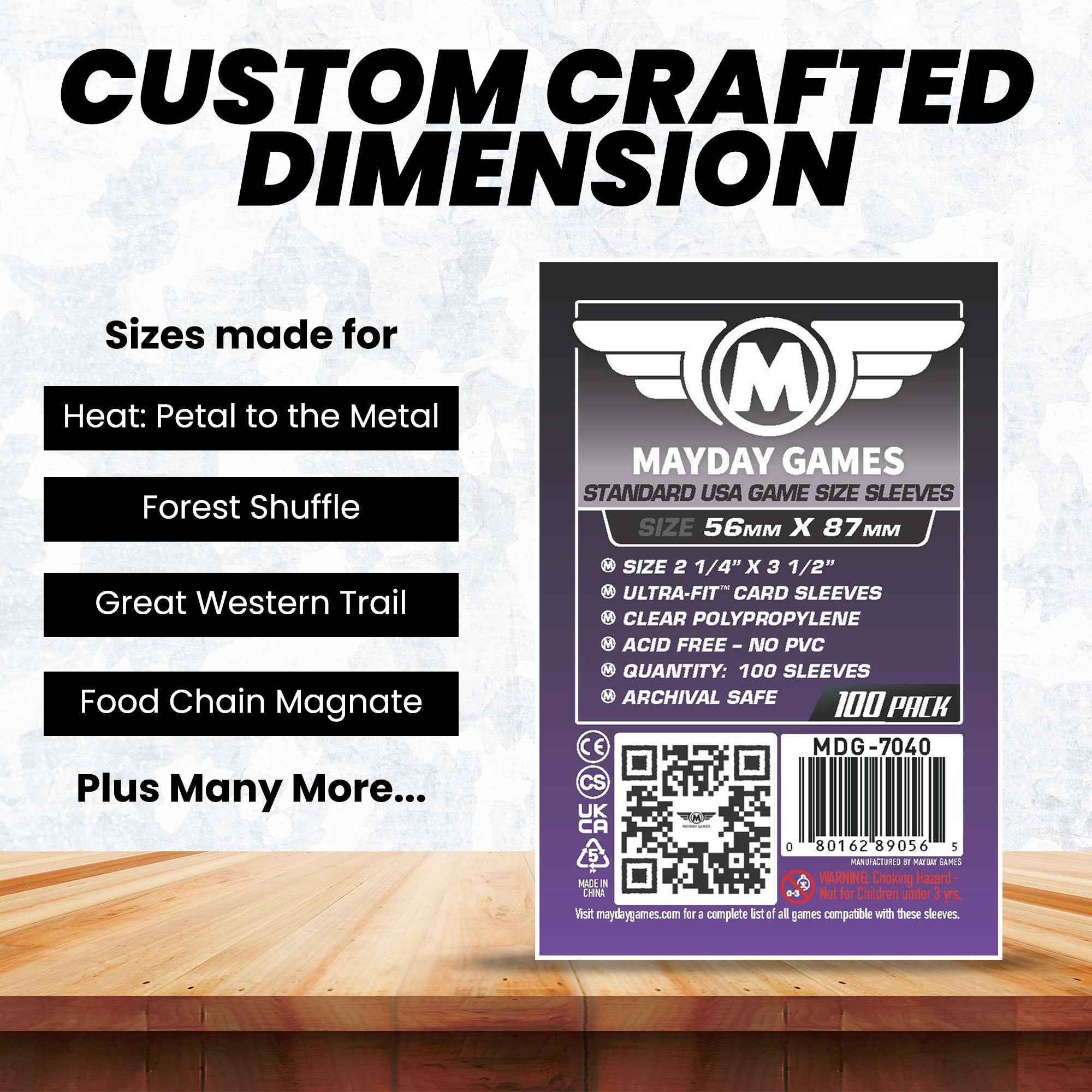 Standard USA Card Sleeves (56x87mm)
