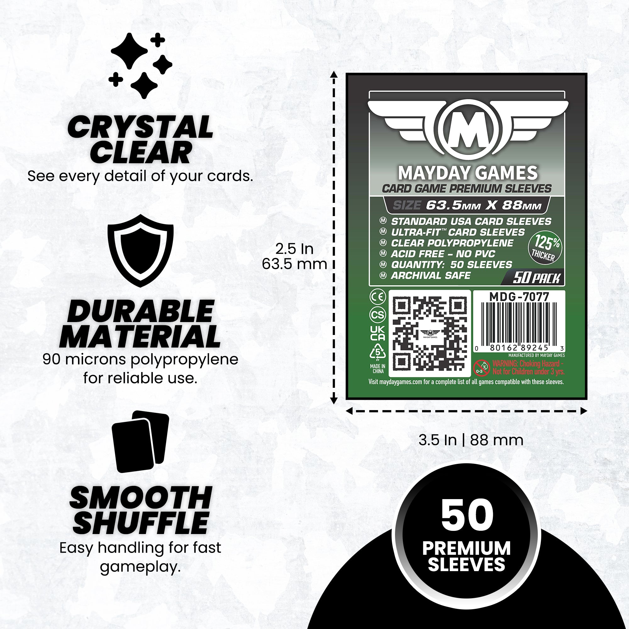 Card Game Card Sleeves (63.5x88mm)
