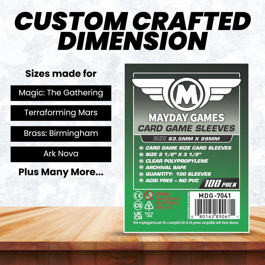 Card Game Card Sleeves (63.5x88mm)