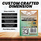 "Tiny Epic Kingdoms" Compatible Card Sleeves (88x125mm)