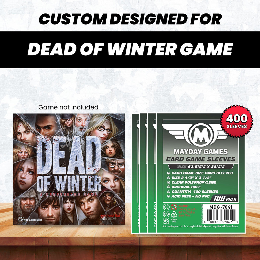 "Dead of Winter" Compatible Card Sleeve Bundle