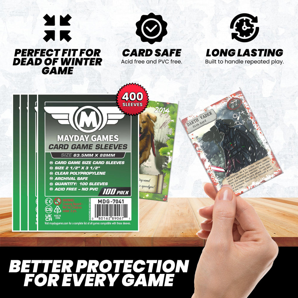 "Dead of Winter" Compatible Card Sleeve Bundle