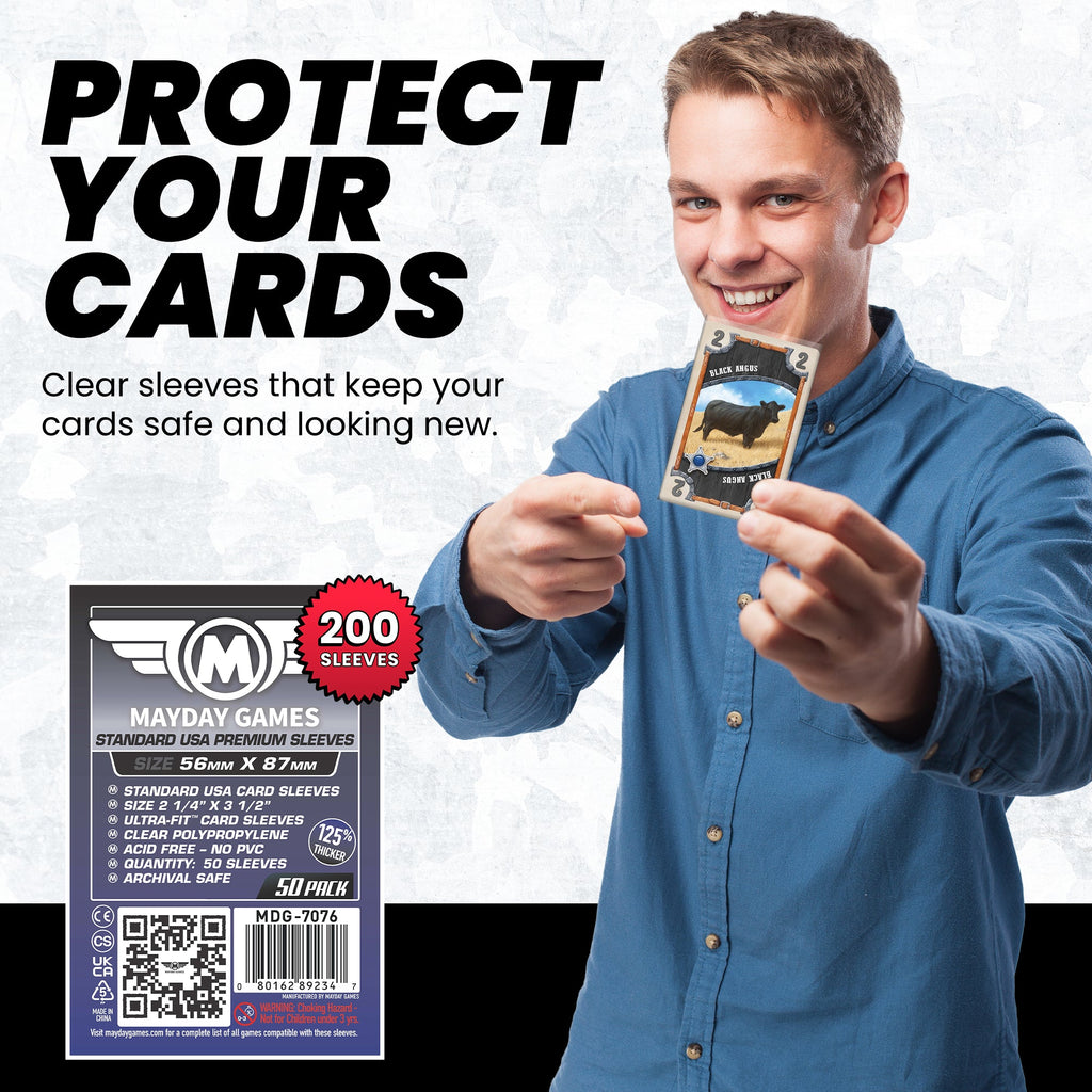 "Great Western Trail" Compatible Card Sleeve Bundle
