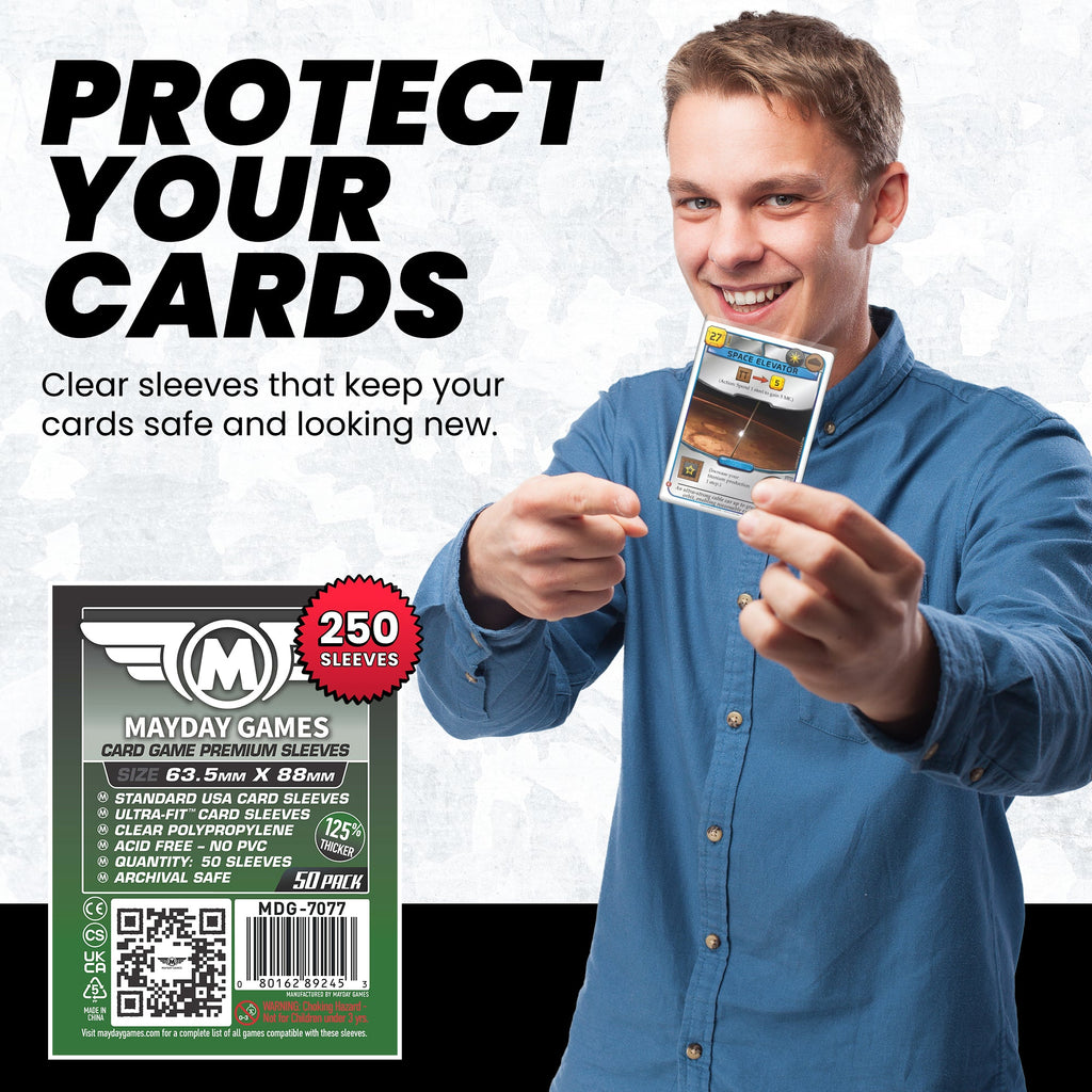 "Terraforming Mars" Compatible Card Sleeve Bundle