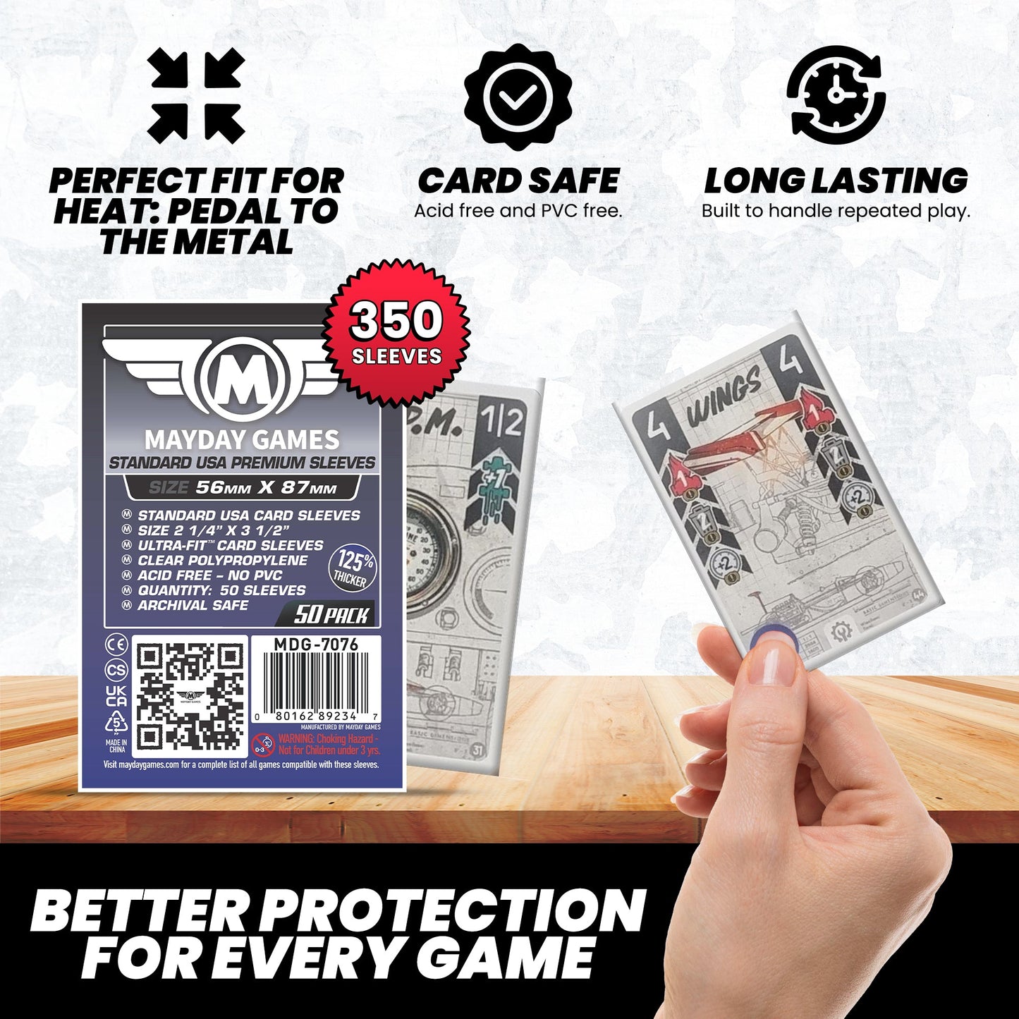 "Heat: Pedal to the Metal" Compatible Card Sleeve Bundle