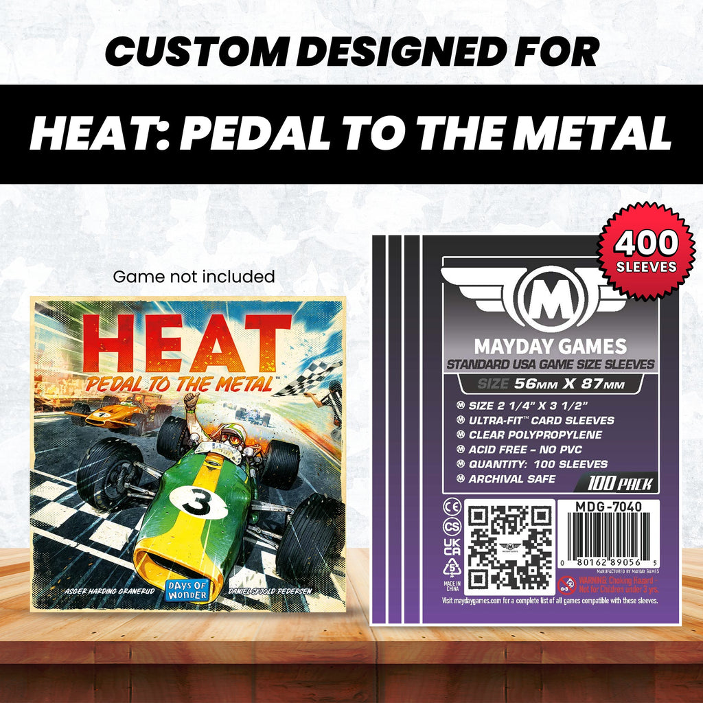 "Heat: Pedal to the Metal" Compatible Card Sleeve Bundle