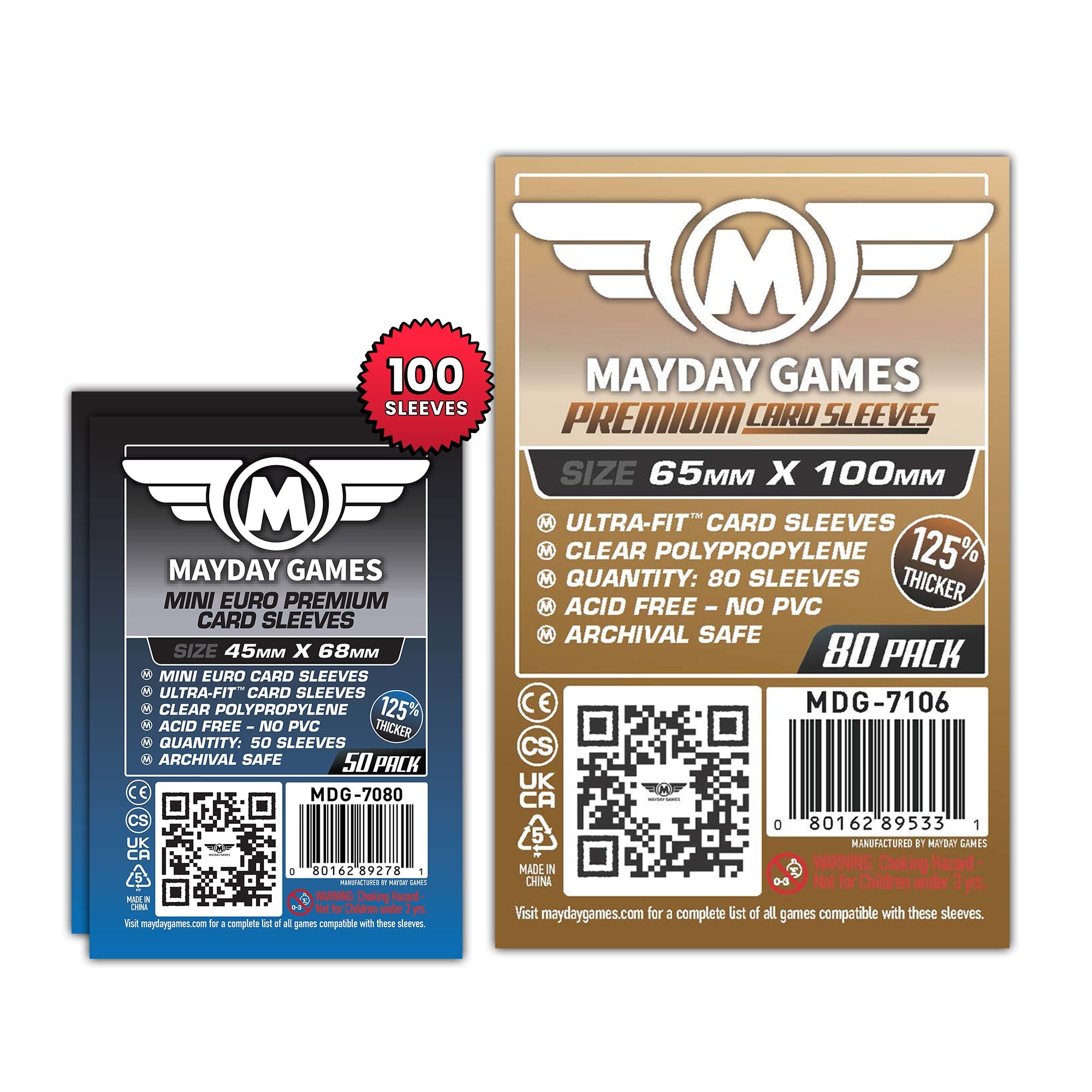 "7 Wonders: Duel" Compatible Card Sleeve Bundle