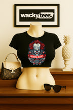 Meet The Dancing Clown Pennywise IT Horror Terror Halloween Graphic Tee Shirt