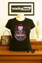 Meet The Dancing Clown Pennywise IT Horror Terror Halloween Graphic Tee Shirt
