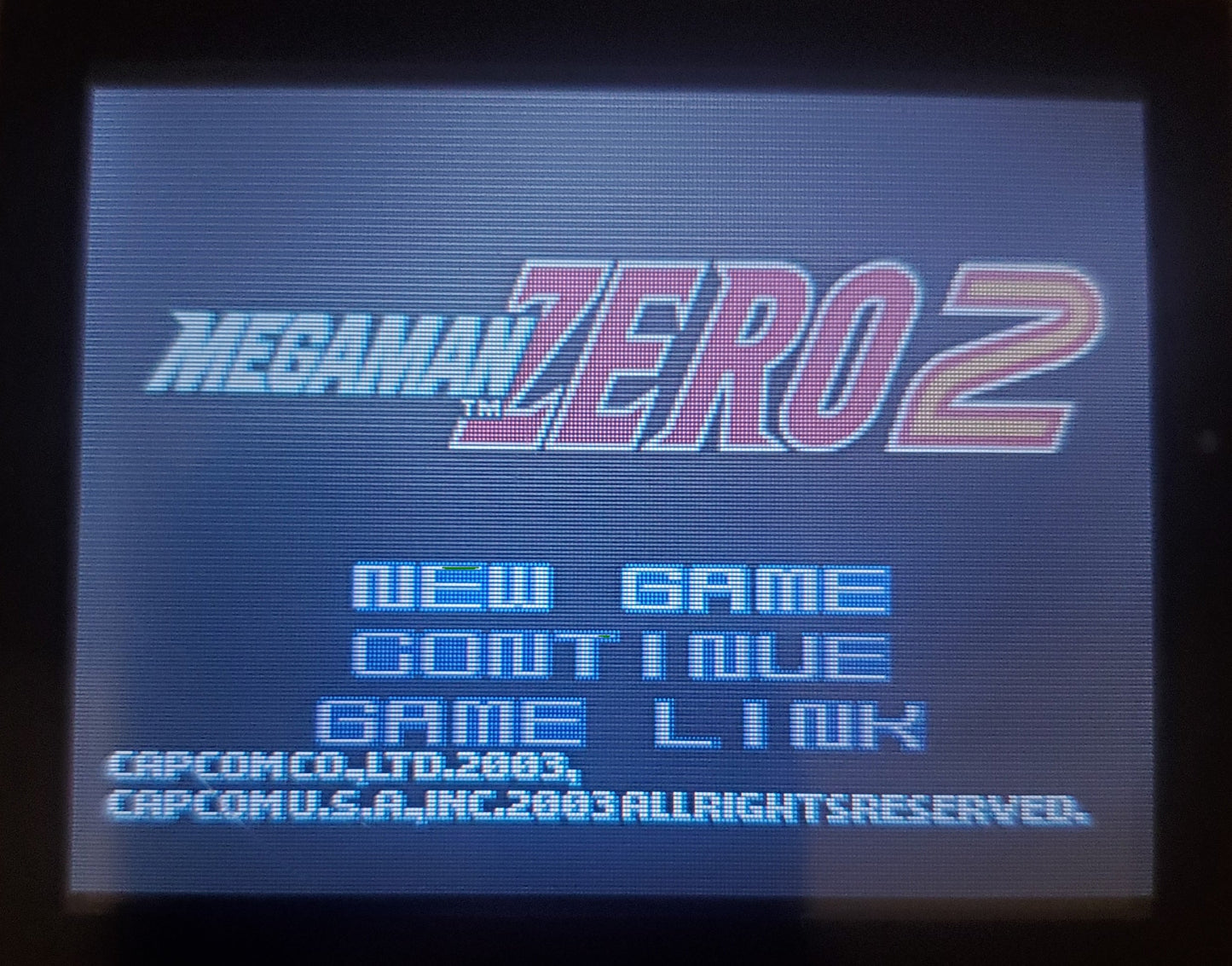 Mega Man Zero 2 GBA Video Game Boy Advance Nintendo