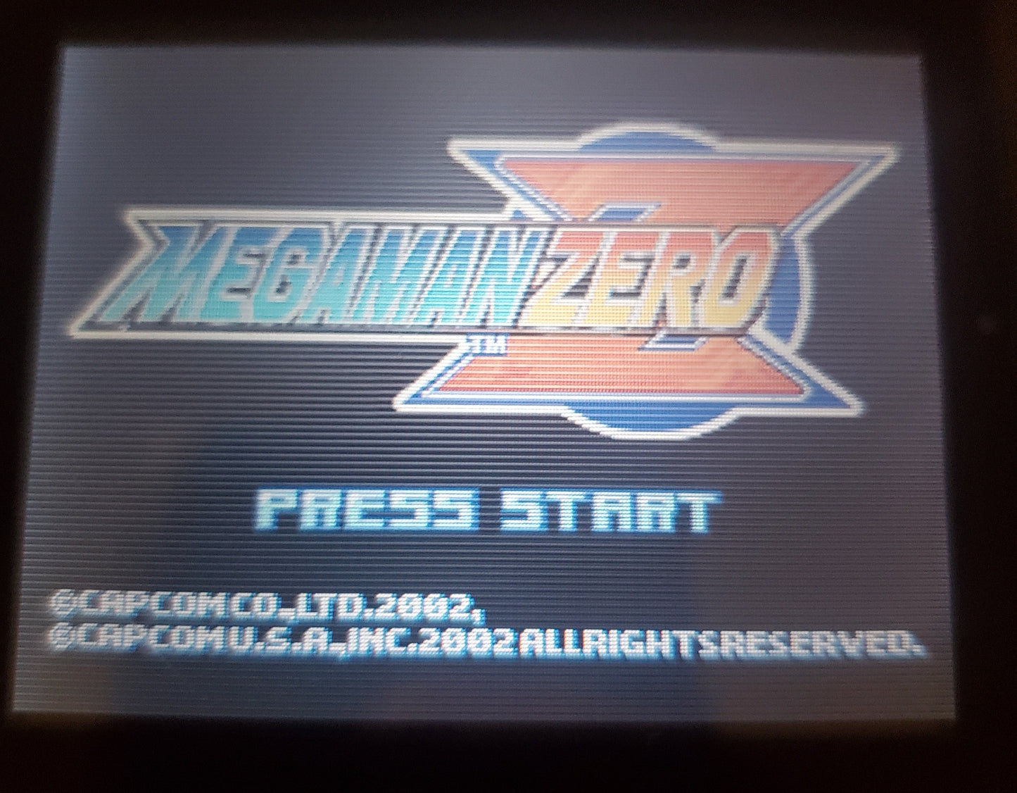 Mega Man Zero 1 GBA Video Game Boy Advance Nintendo