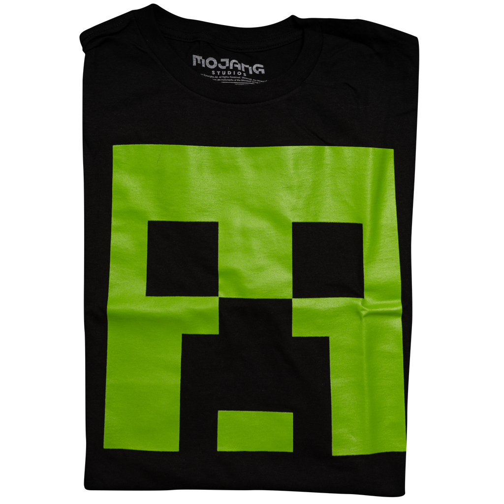 Men's Minecraft Fear the Creeper Glow in Dark 2 Piece Set T-shirt