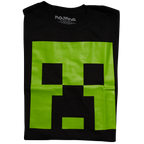 Men's Minecraft Fear the Creeper Glow in Dark 2 Piece Set T-shirt