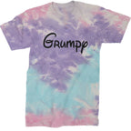 Grumpy - 7 Dwarfs Costume Mens T-shirt - Tie-Dye Cotton Candy / Mens Small