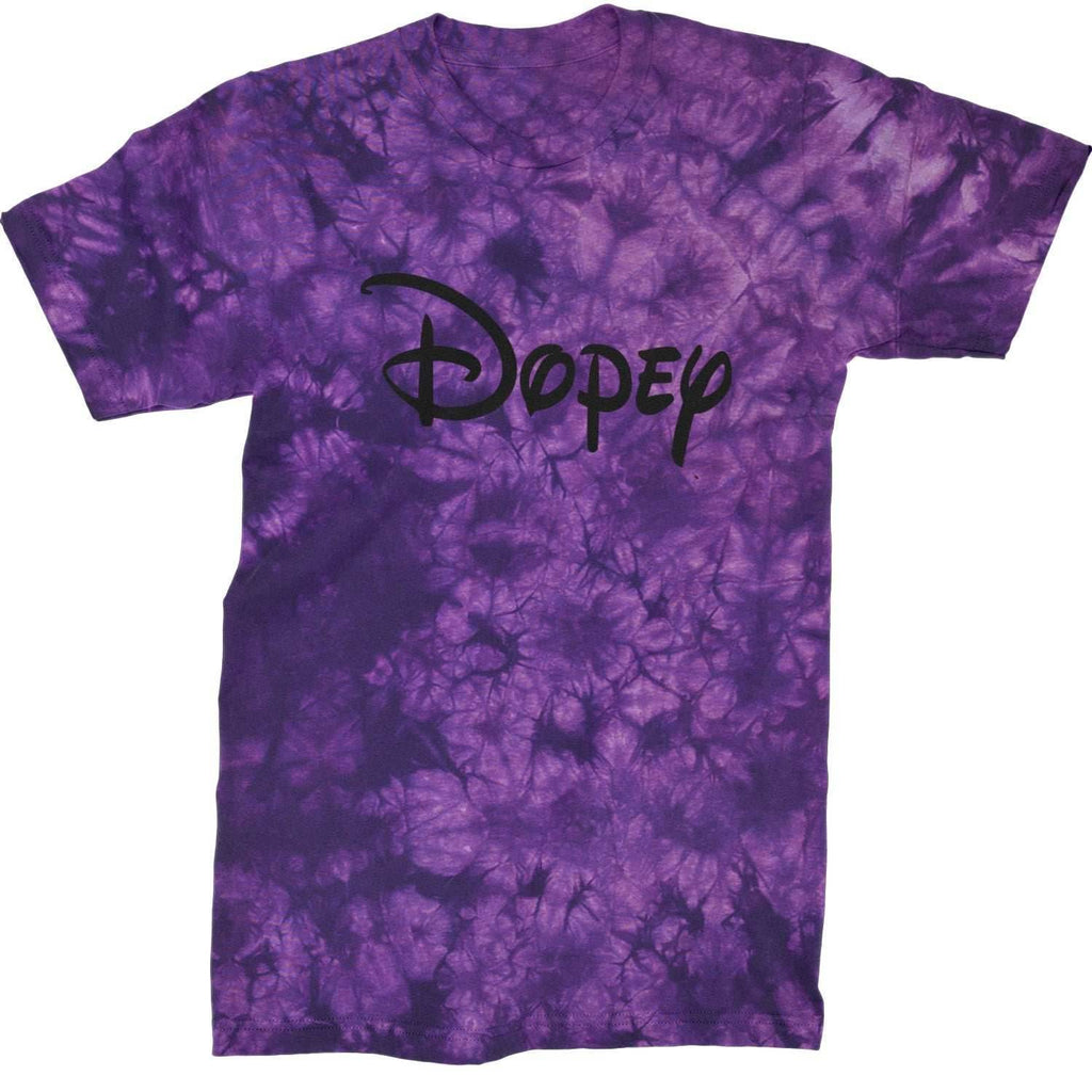 Dopey - 7 Dwarfs Costume Mens T-shirt - Heather Grey / Mens Small