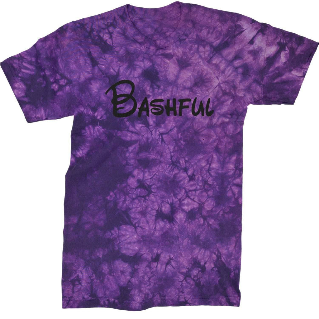 Bashful - 7 Dwarfs Costume Mens T-shirt - Heather Grey / Mens Small