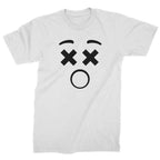 Emoticon XX Eyes Smile Face Mens T-shirt - White / Mens Small