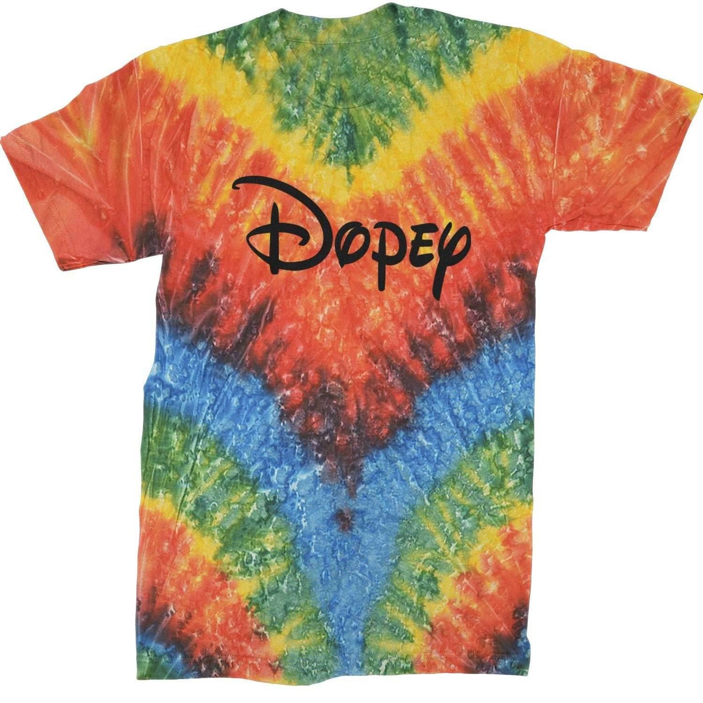 Dopey - 7 Dwarfs Costume Mens T-shirt - Heather Grey / Mens Small
