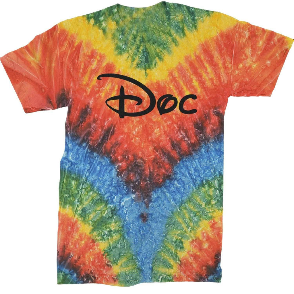 Doc - 7 Dwarfs Costume Mens T-shirt - Heather Grey / Mens Small