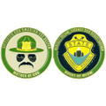 BL8-006 Super Troopers HURRY UP MEOW Challenge Coin Police State Trooper - 