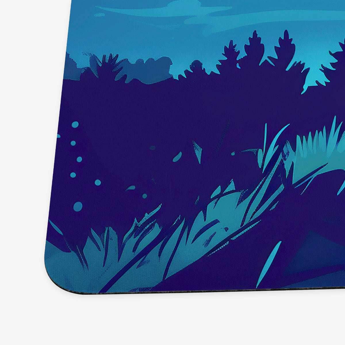 Midnight Blue Dragon Playmat - Standard Playmat / Plain