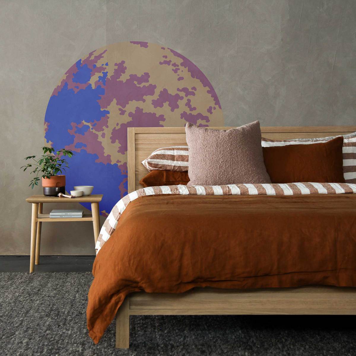 Mercury Wall Mural Stencil Set