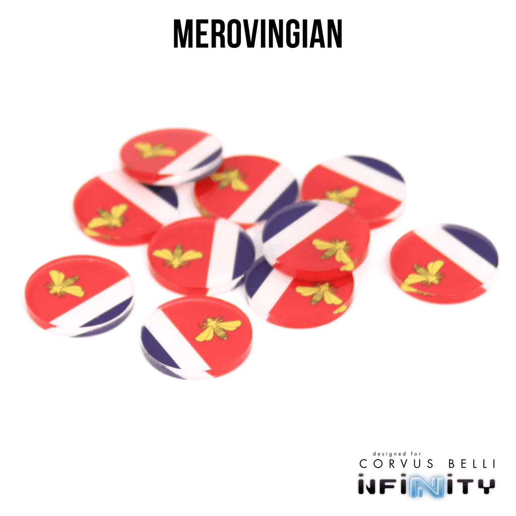 N4 Faction Markers - Merovingian / 25mm / Single
