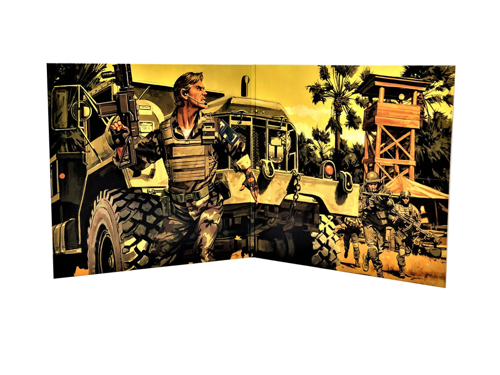 Metal Gear - Original Nes Video Game Soundtrack (Limited Edition Green/Grey Split Color 10" Vinyl)