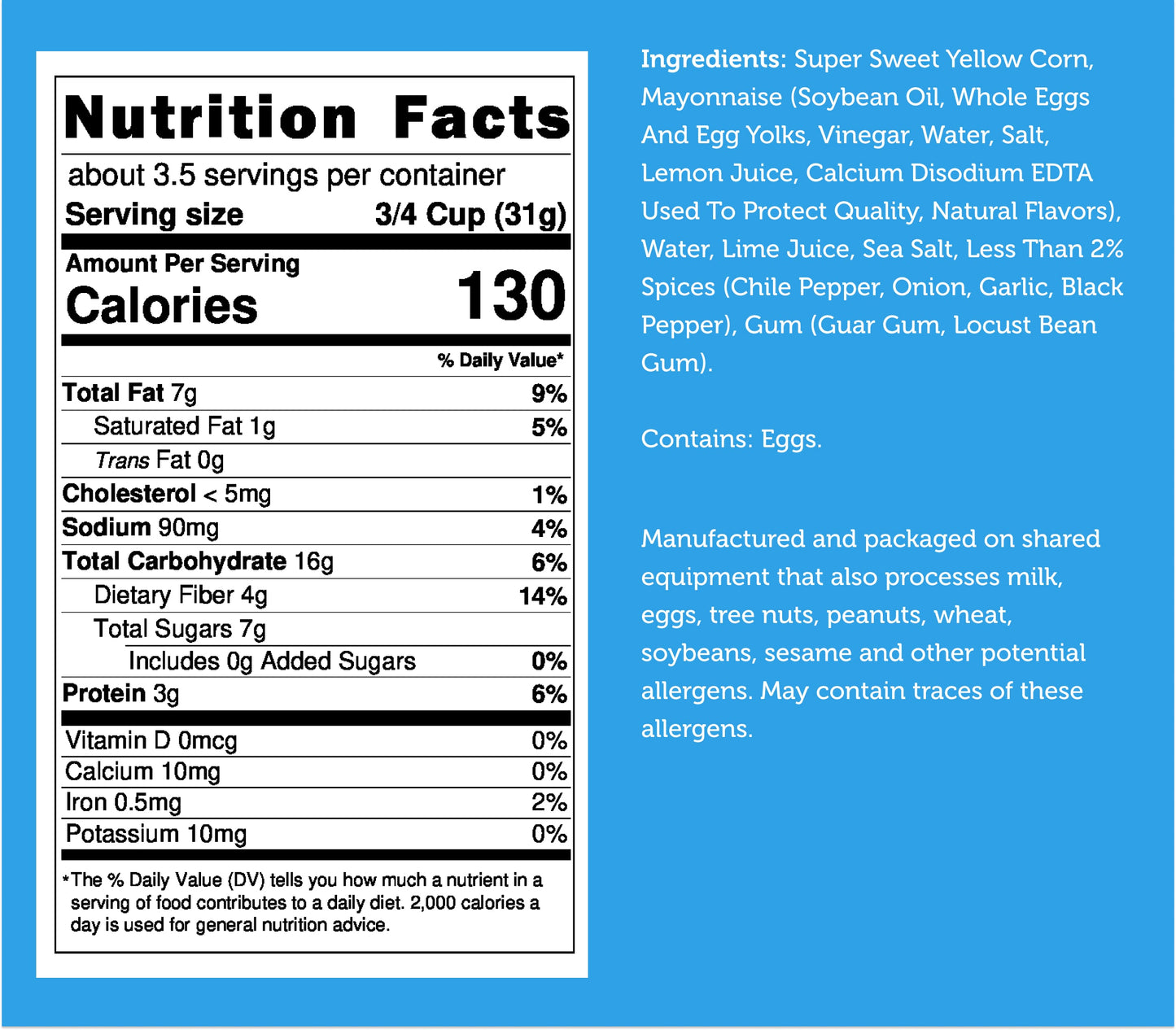 Freeze Dried Corn - Fire Roasted