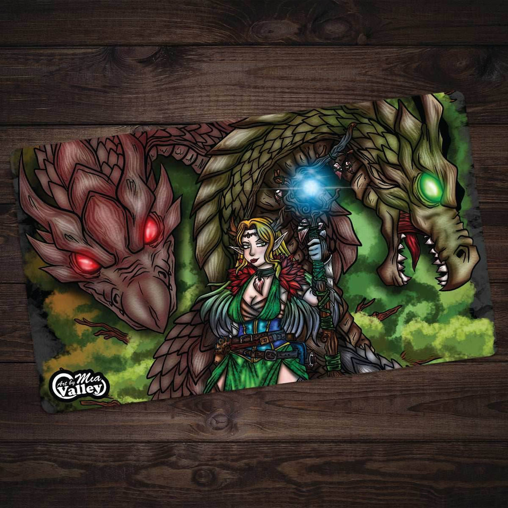 Dragon Druid Playmat - Plain