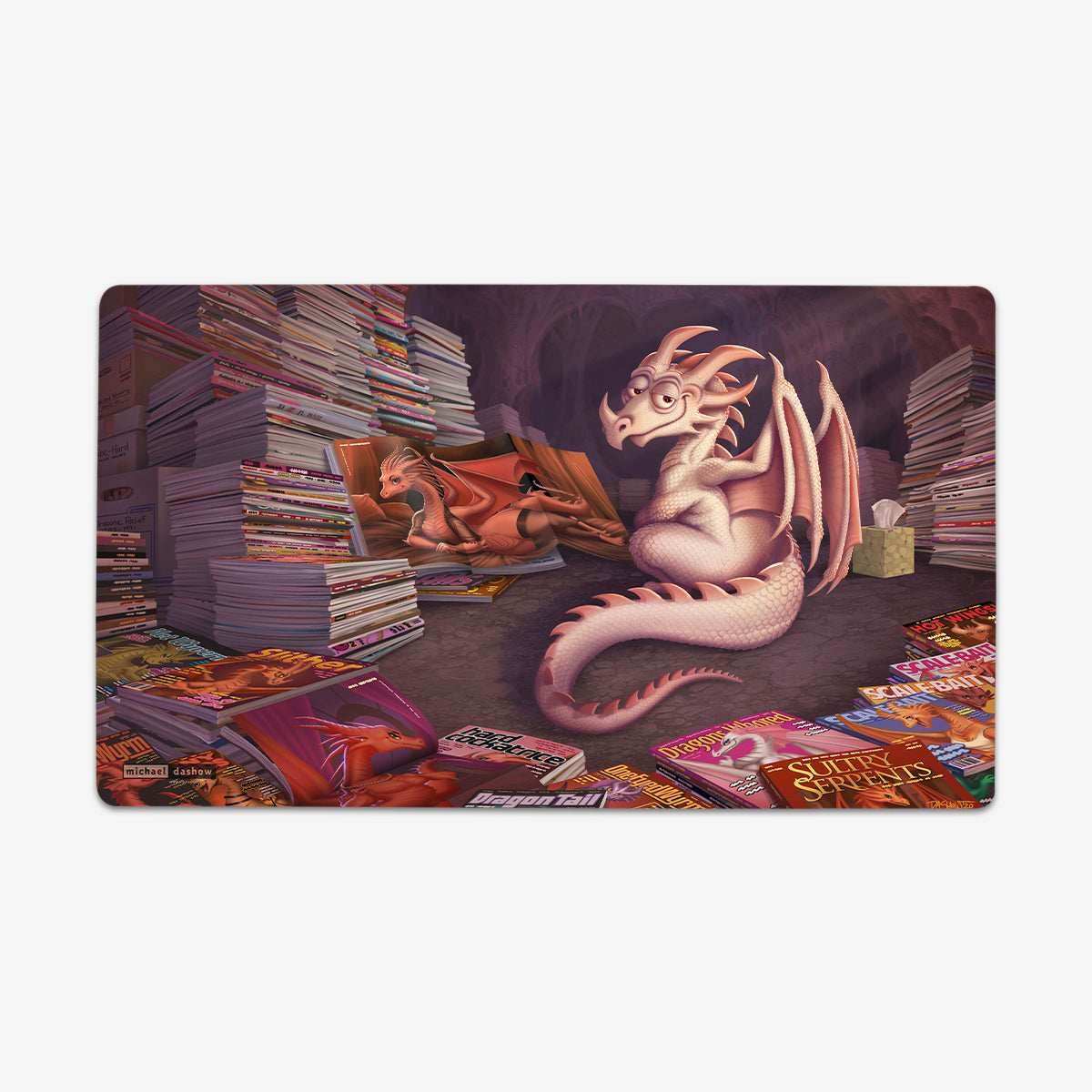 Horny Dragon's Hoard Playmat - Standard Playmat / Plain