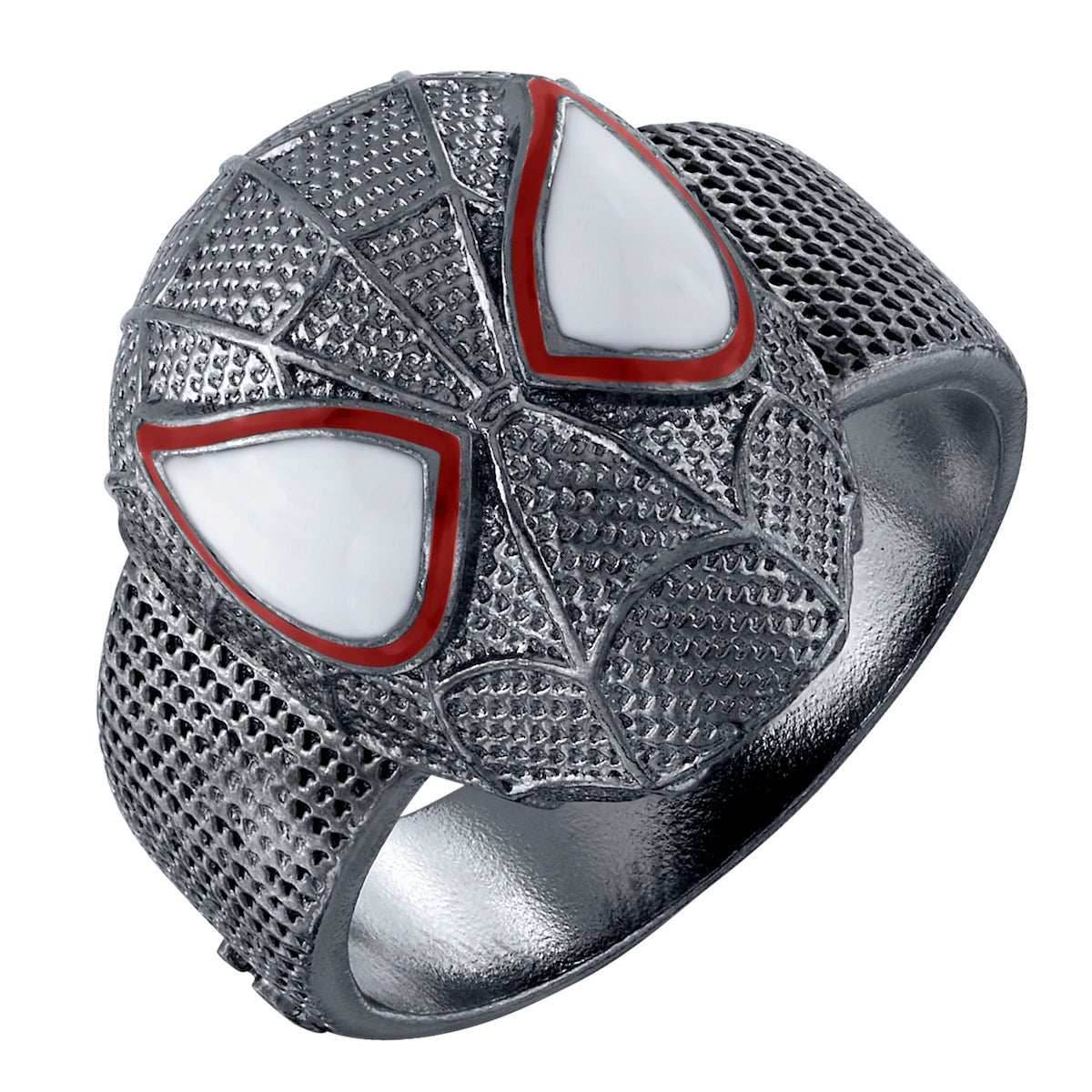 Marvel X RockLove SPIDER-MAN Miles Morales Mask Ring - Size 6