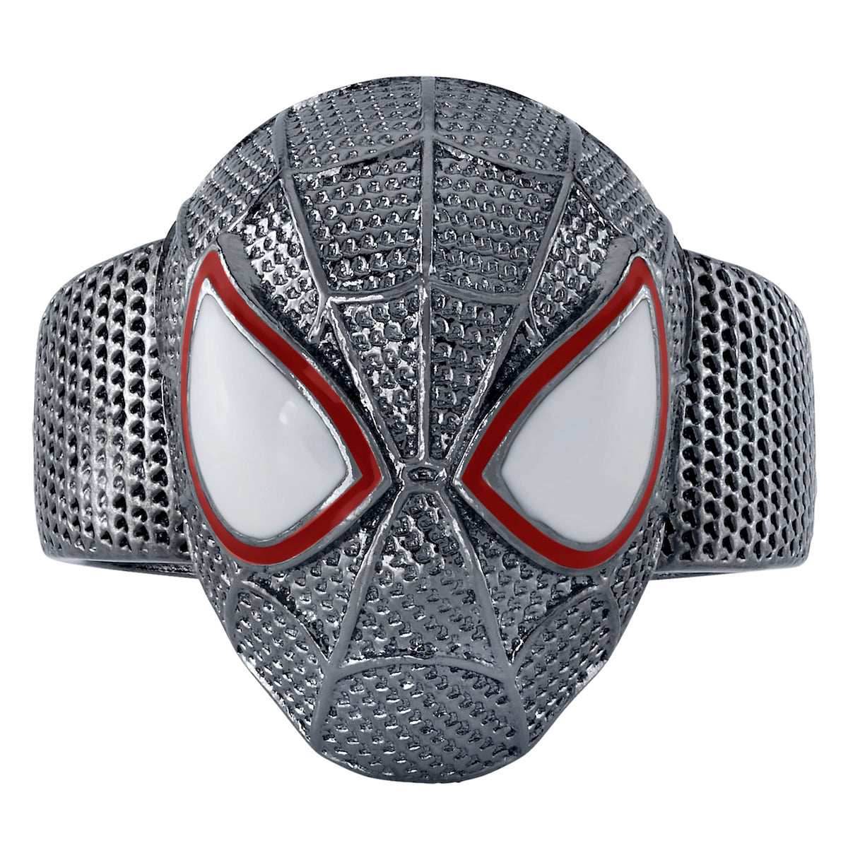 Marvel X RockLove SPIDER-MAN Miles Morales Mask Ring - Size 6