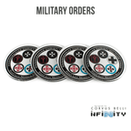 Infinity Faction Command Tokens - Military Orders
