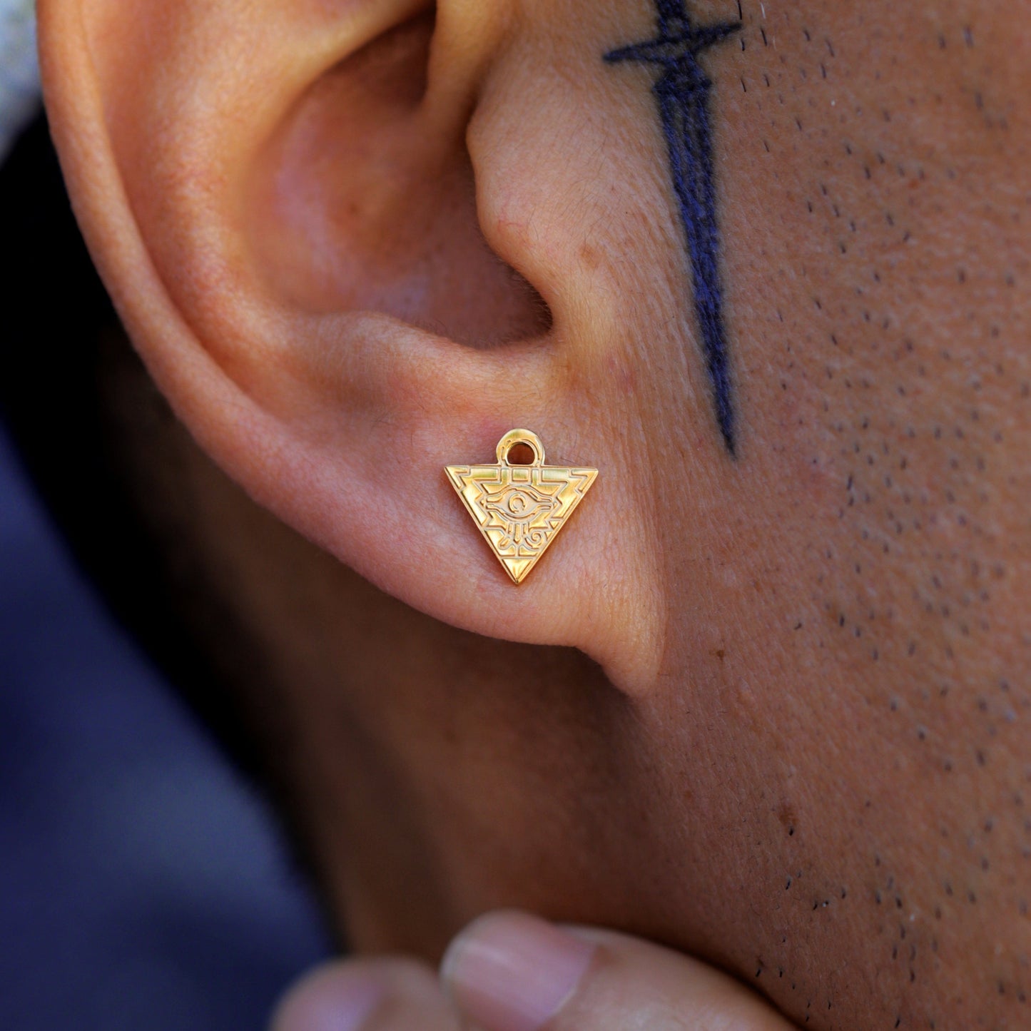 Yu-Gi-Oh!™ Millennium Puzzle Stud Earrings